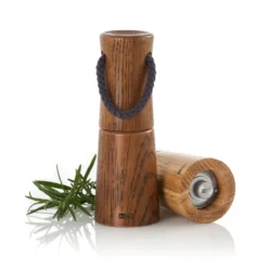 Adhoc Pfeffer- oder Salzmühle 17 cm Yaso Eiche dunkel