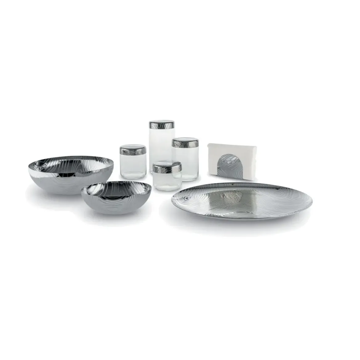 Alessi Küchendose 1,0 l Veneer transparent