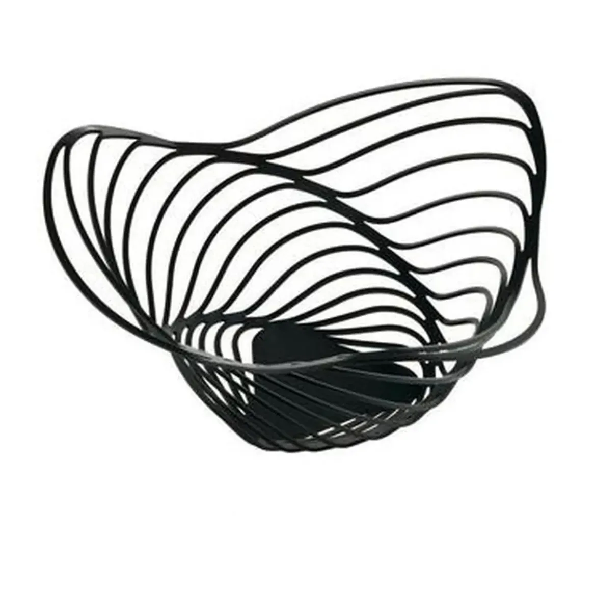 Alessi Obstschale Ø 26cm schwarz Trinity