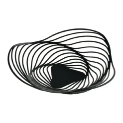 Alessi Obstschale schwarz Trinity