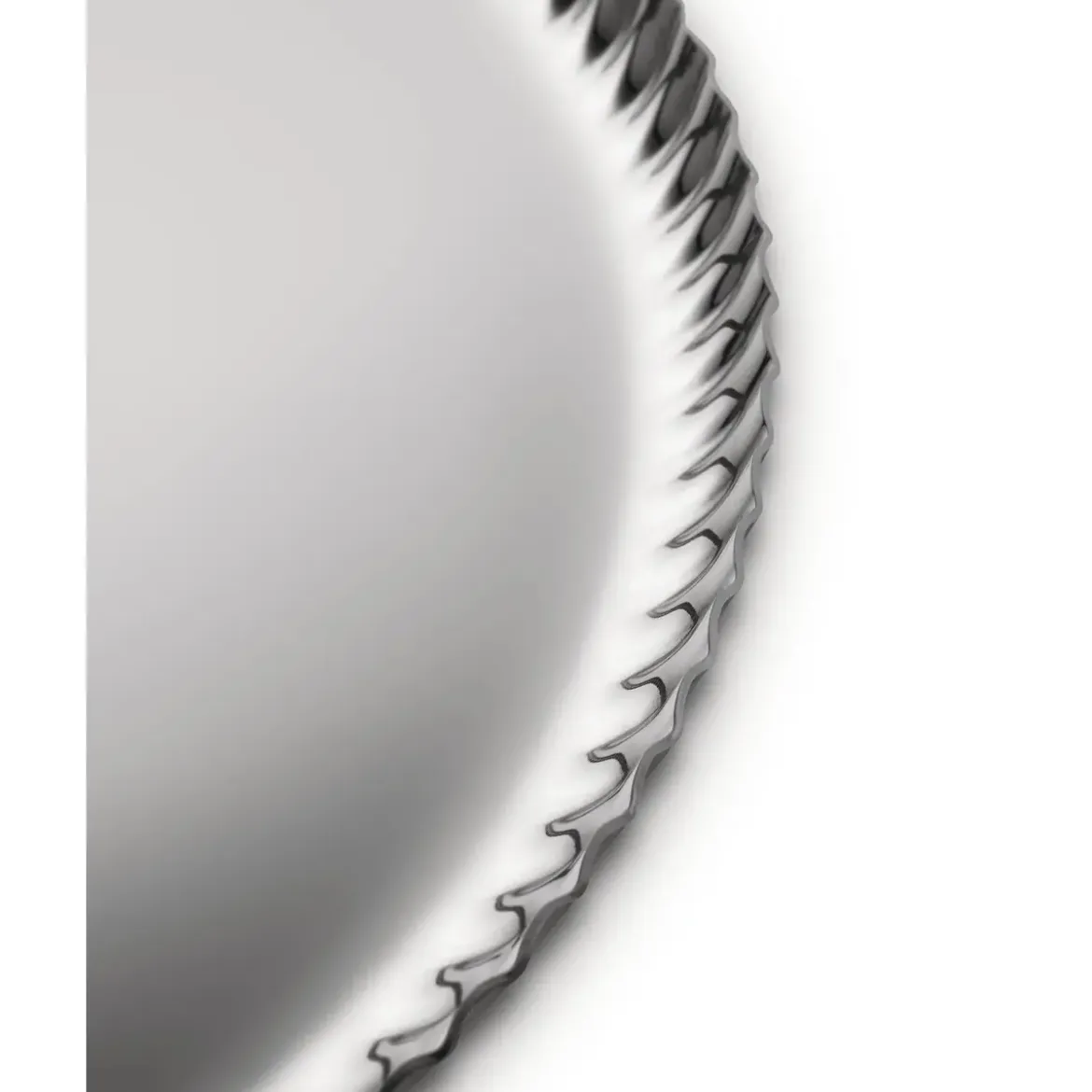 Alessi Pleats Tablett 23 cm edelstahl