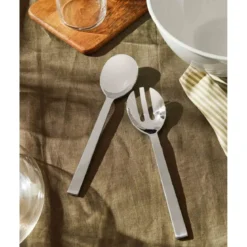 Alessi Salatbesteck 25 cm Santiago Edelstahl