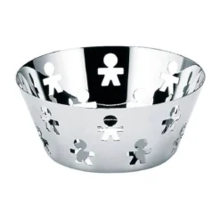 Alessi Schale Durchbruch silber 20 cm Girotondo
