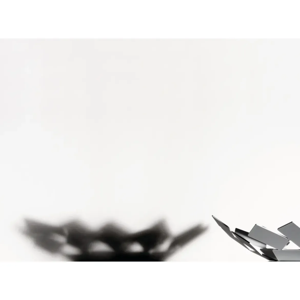 Alessi Schale 24,5 x 23,2 cm weiss La Stanza dello Scirocco