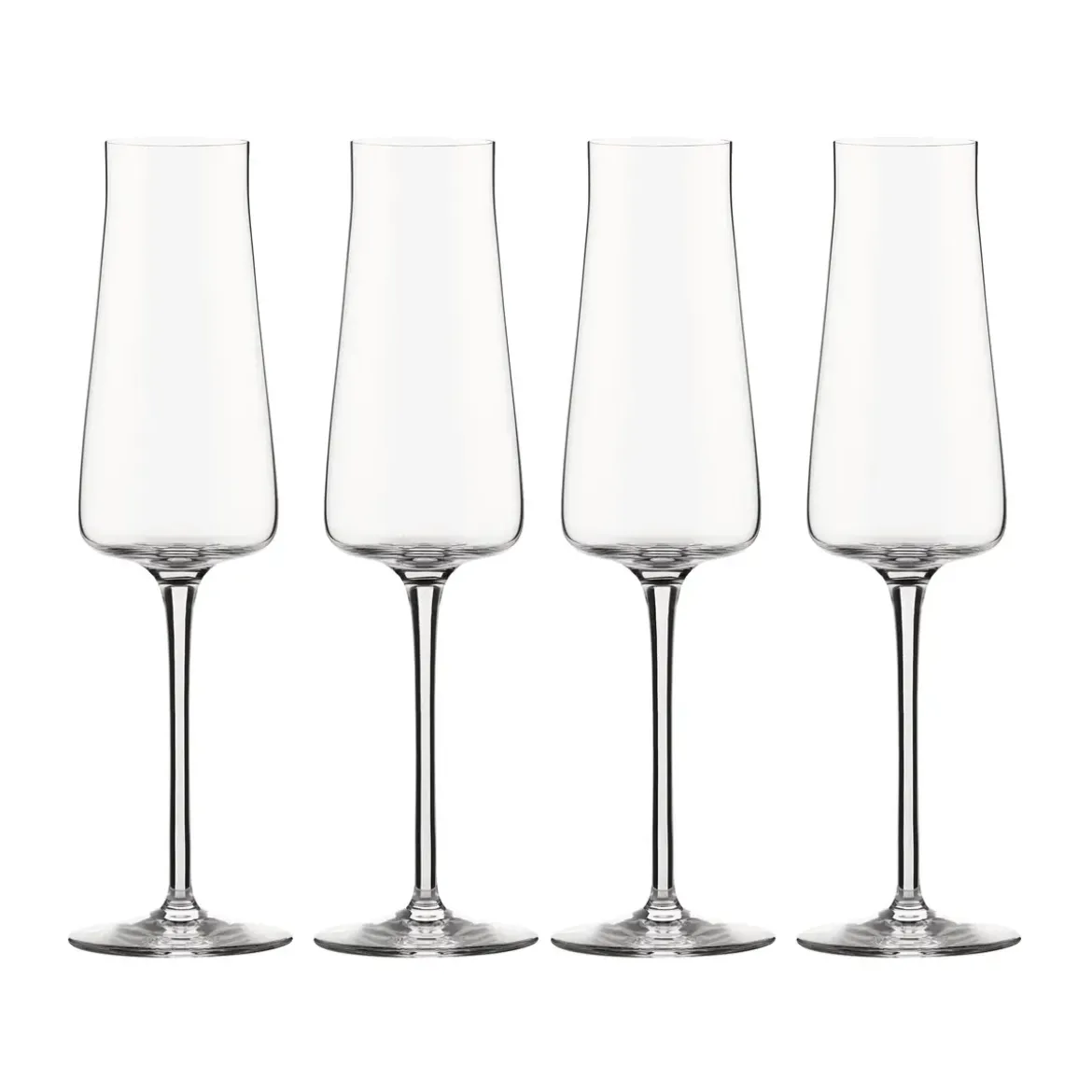 Alessi Sektflöte 4er-Set Eugenia klar