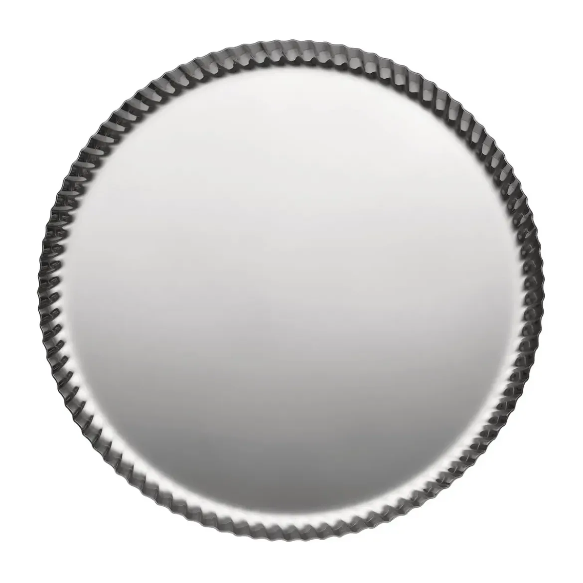 Alessi Tablett aus Edelstahl 18/10 rund 31x1,5cm