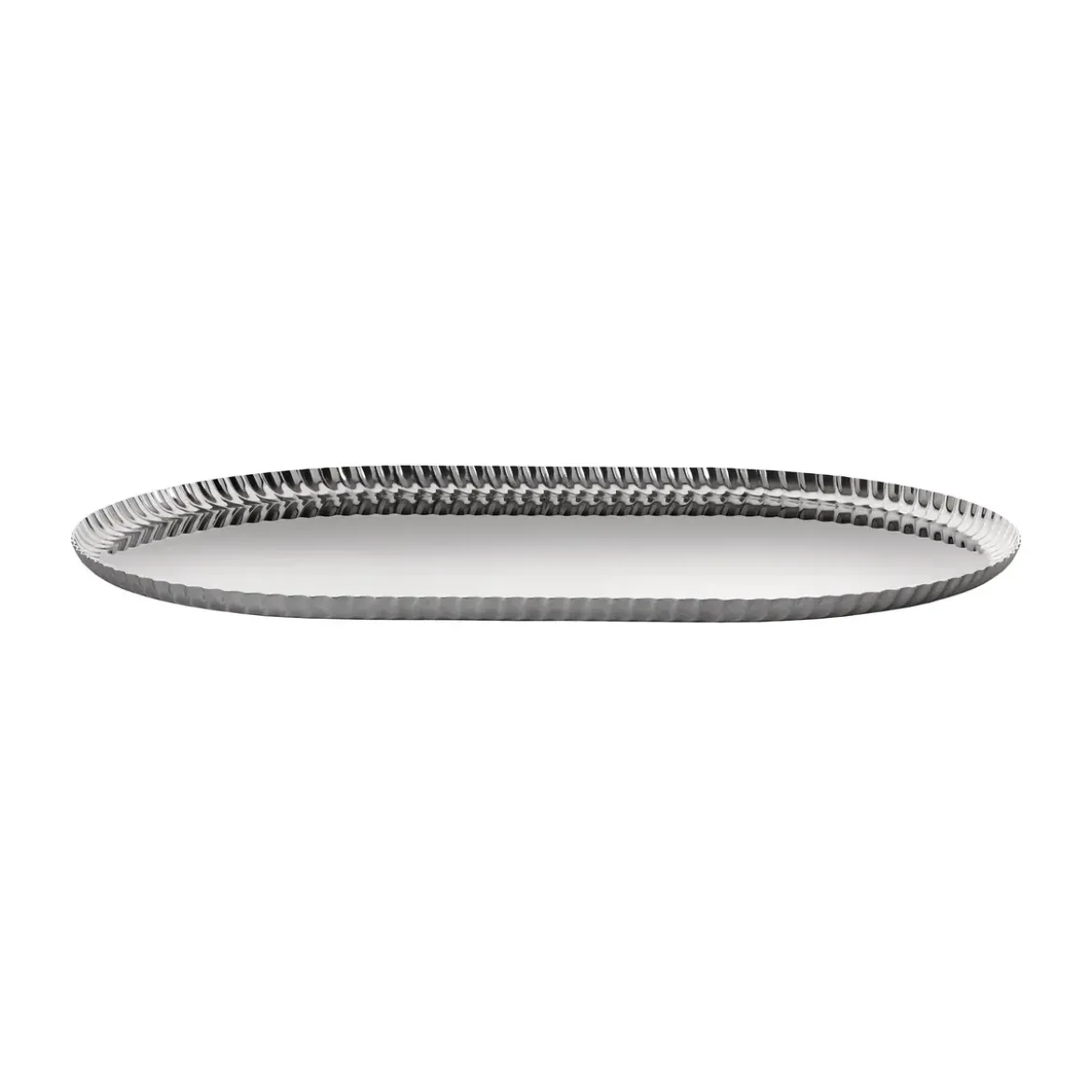 Alessi Tablett aus Edelstahl 18/10 oval 46x31x1,5cm