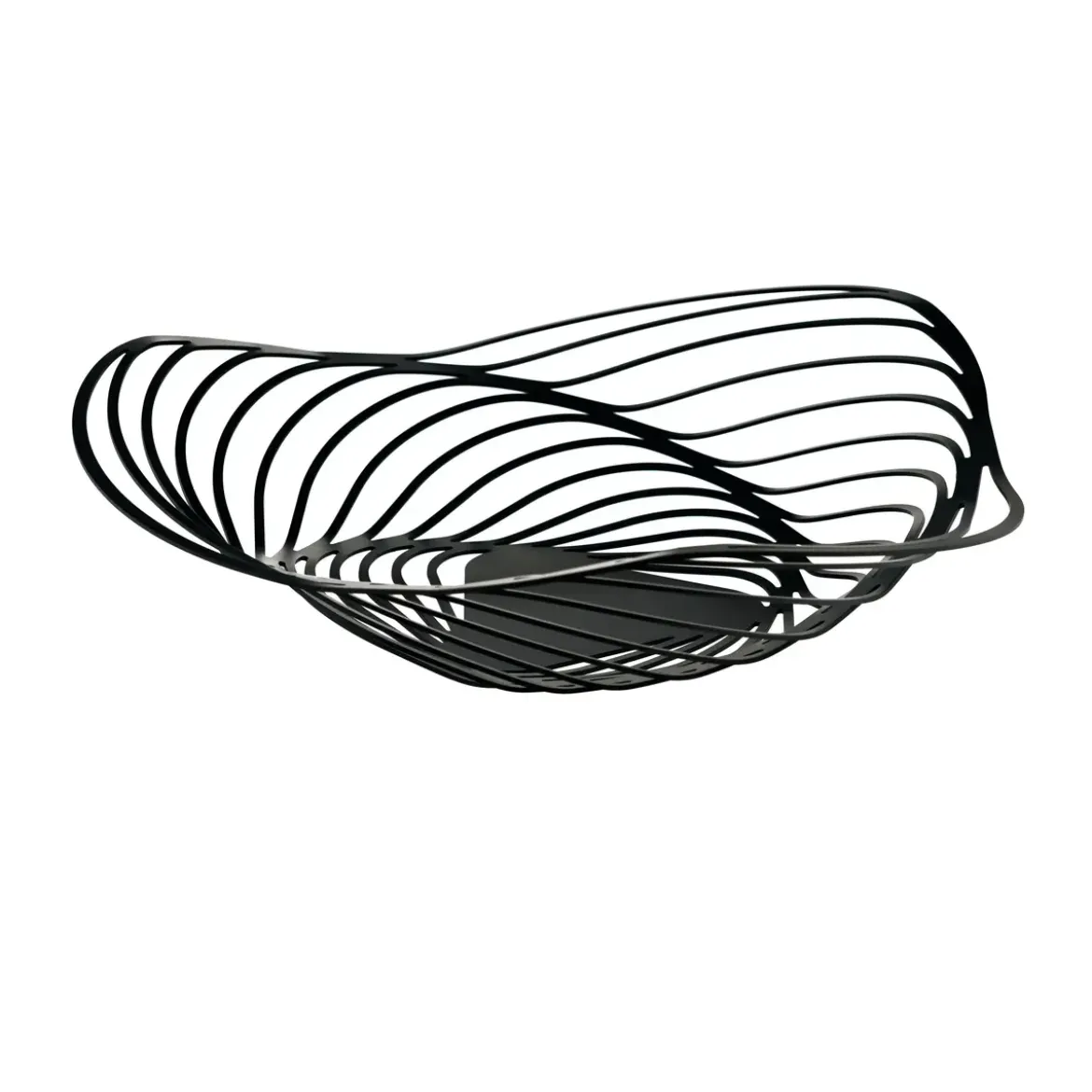 Alessi Tischschmuck Schale schwarz Trinity