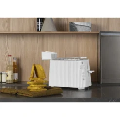 Alessi Toaster 850 W Plissé weiss