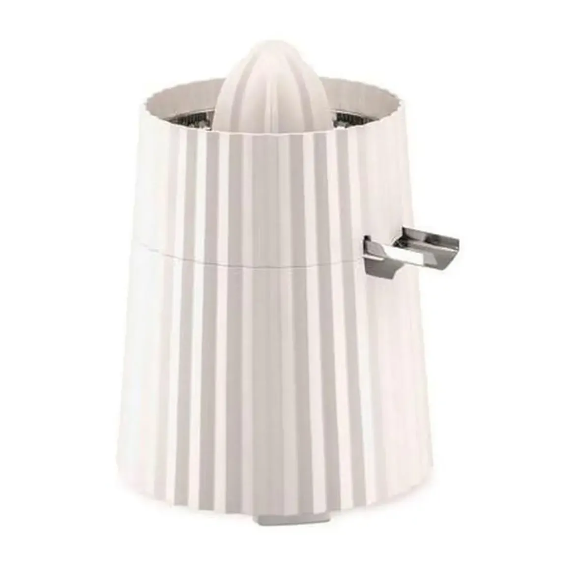 Alessi Zitruspresse 28 cm Plissé weiß