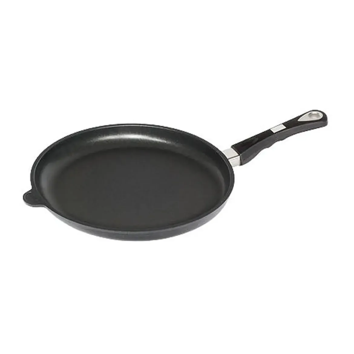 AMT Gastroguss Bratpfanne 32cm flach beschichtet H=4cm nicht induktionsfähig