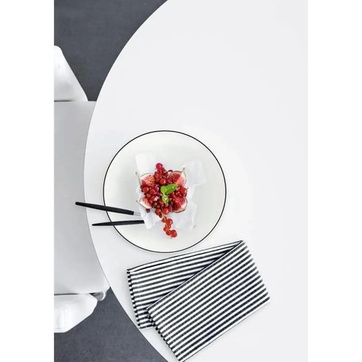ASA Dessertteller D. 21 cm A Table Ligne noir