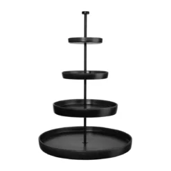 ASA Etagere 4-stufig Grande Nero Black Iron