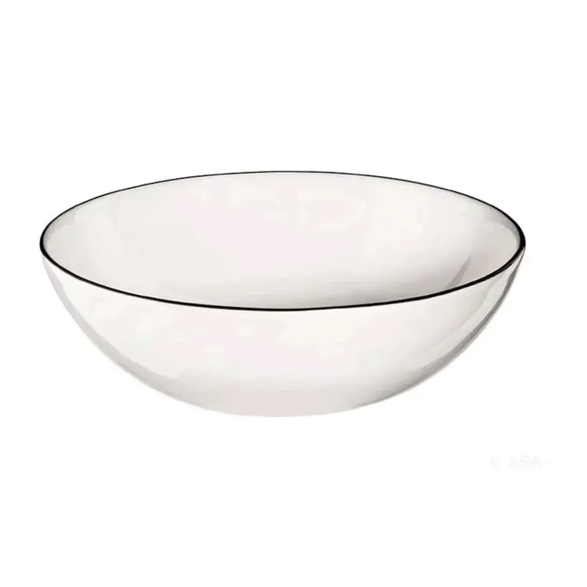 ASA Schälchen D. 9 cm A Table Ligne noir