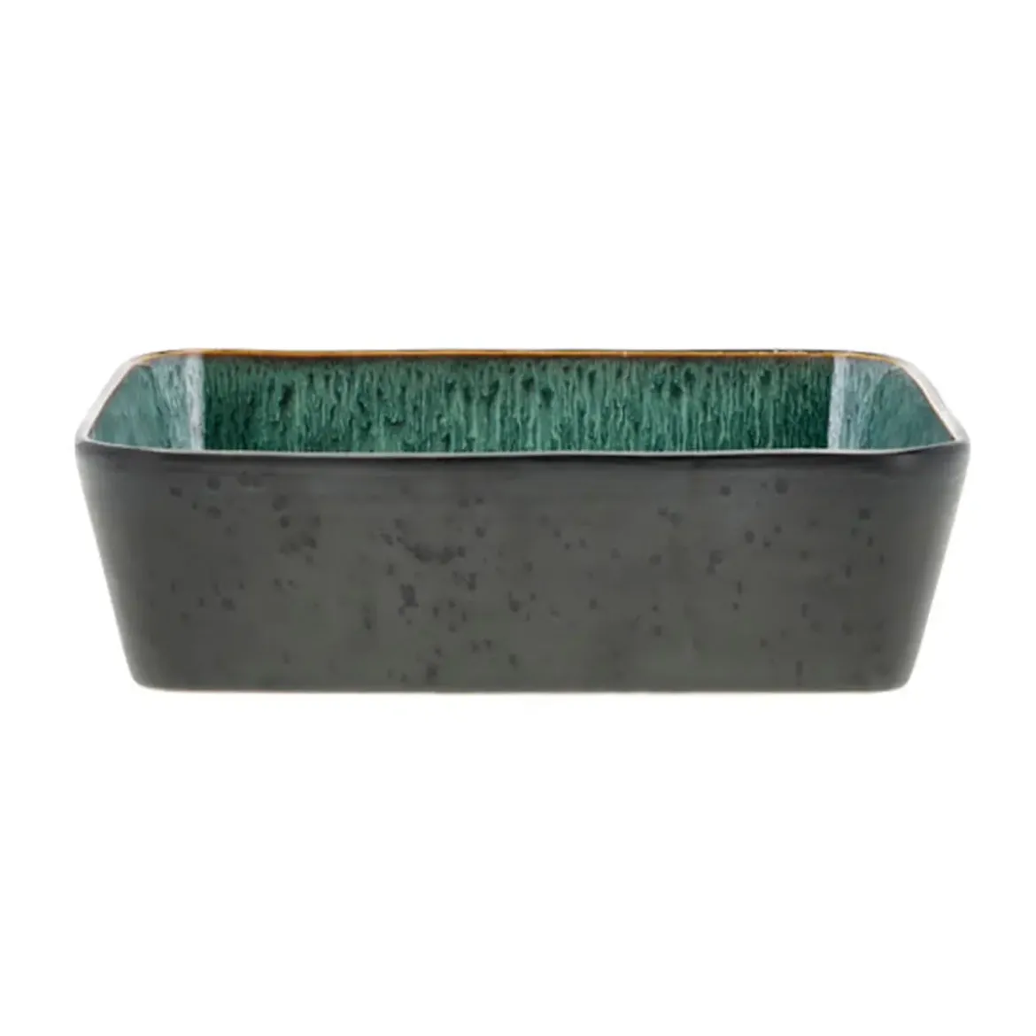 Bitz Auflaufform 28x21x8 cm schwarz/grün
