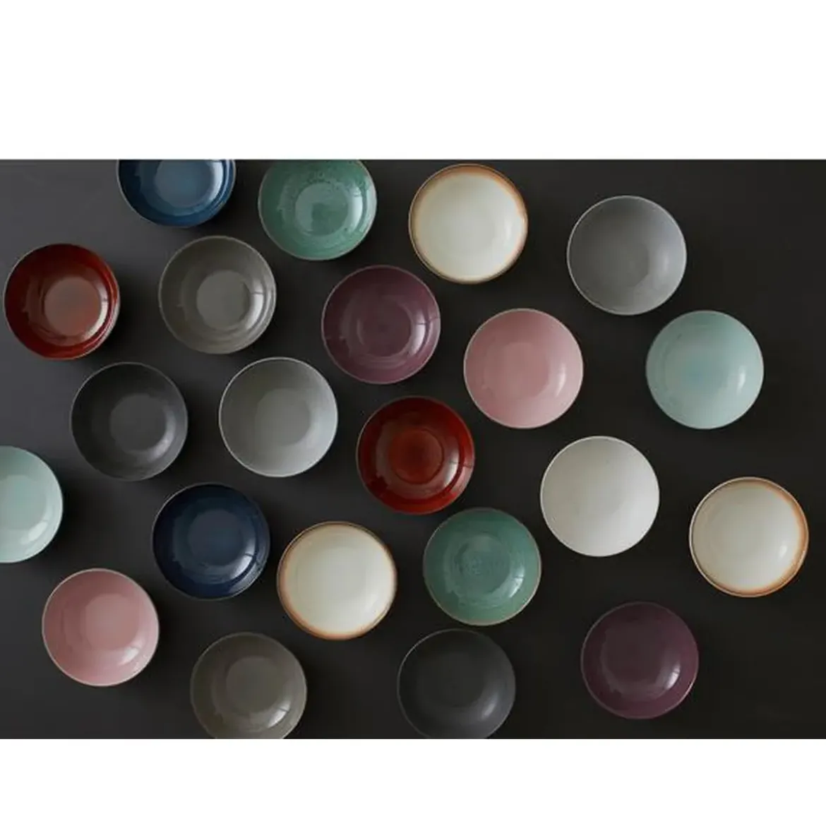 Bitz Pasta Bowl 20cm grau/rosa