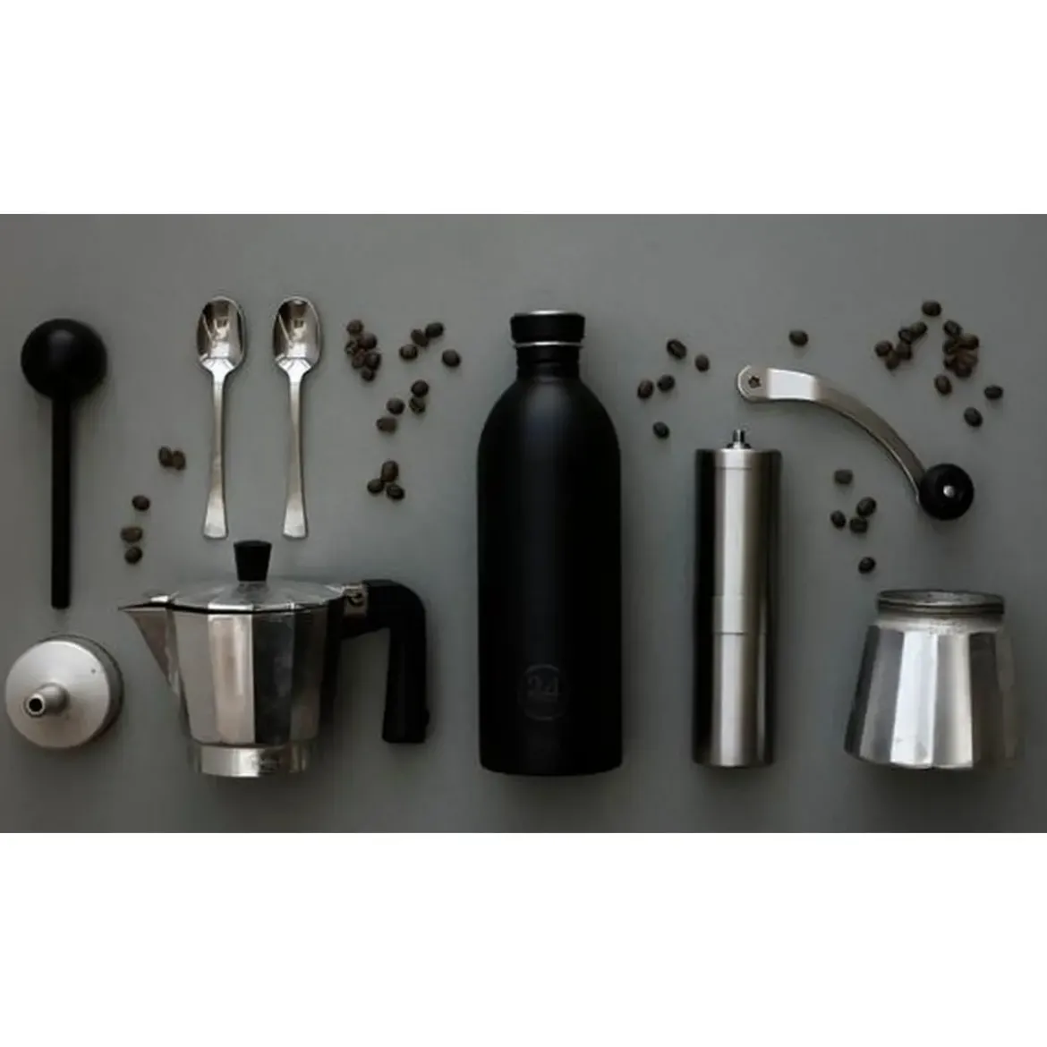 24bottles Trinkflasche 0,5 l Urban Bottle Tuxedo Black