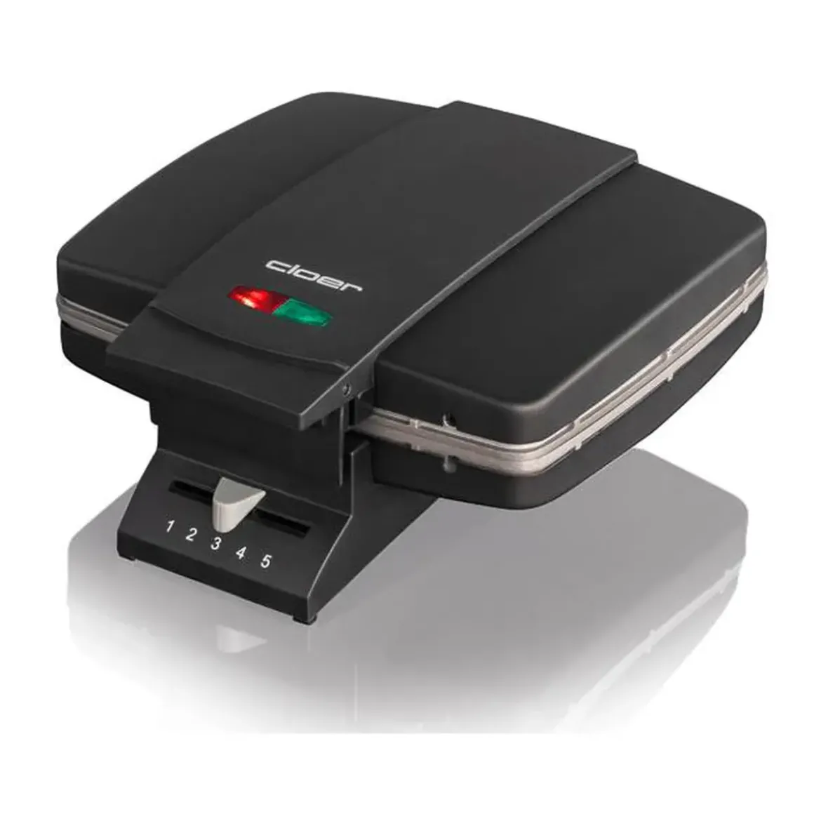 Cloer Waffeleisen 930 W schwarz