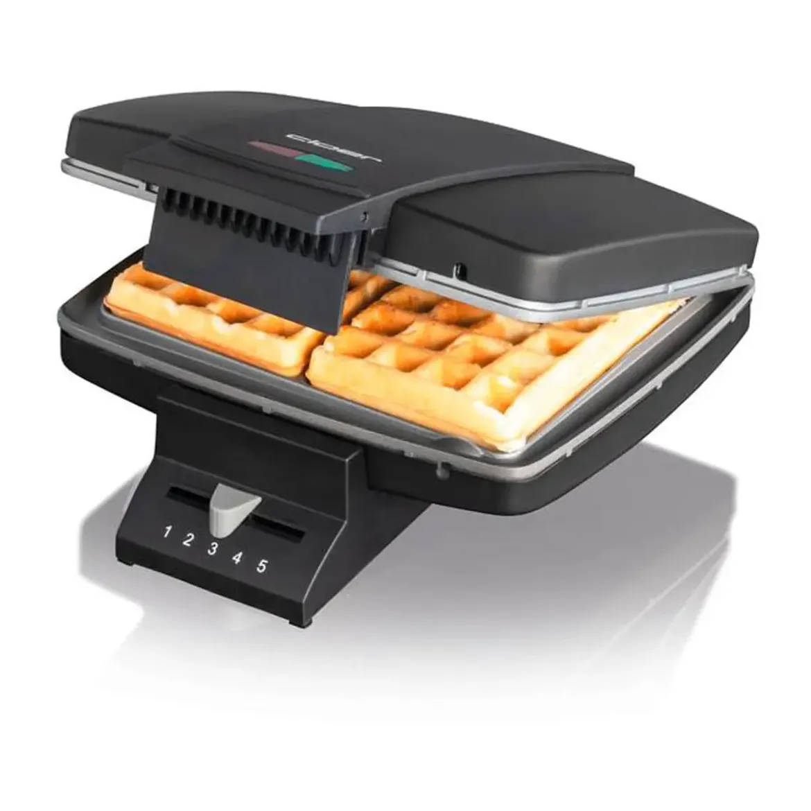 Cloer Waffeleisen 930 W schwarz