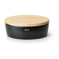Continenta Brottopf 36x23x13,5 cm schwarz