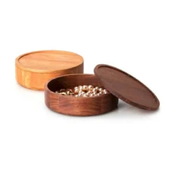 Continenta Dose 19x19cm H.6cm Eiche