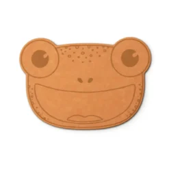 Continenta Kinderbrett Frosch 23x17 cm Duracore Kids braun