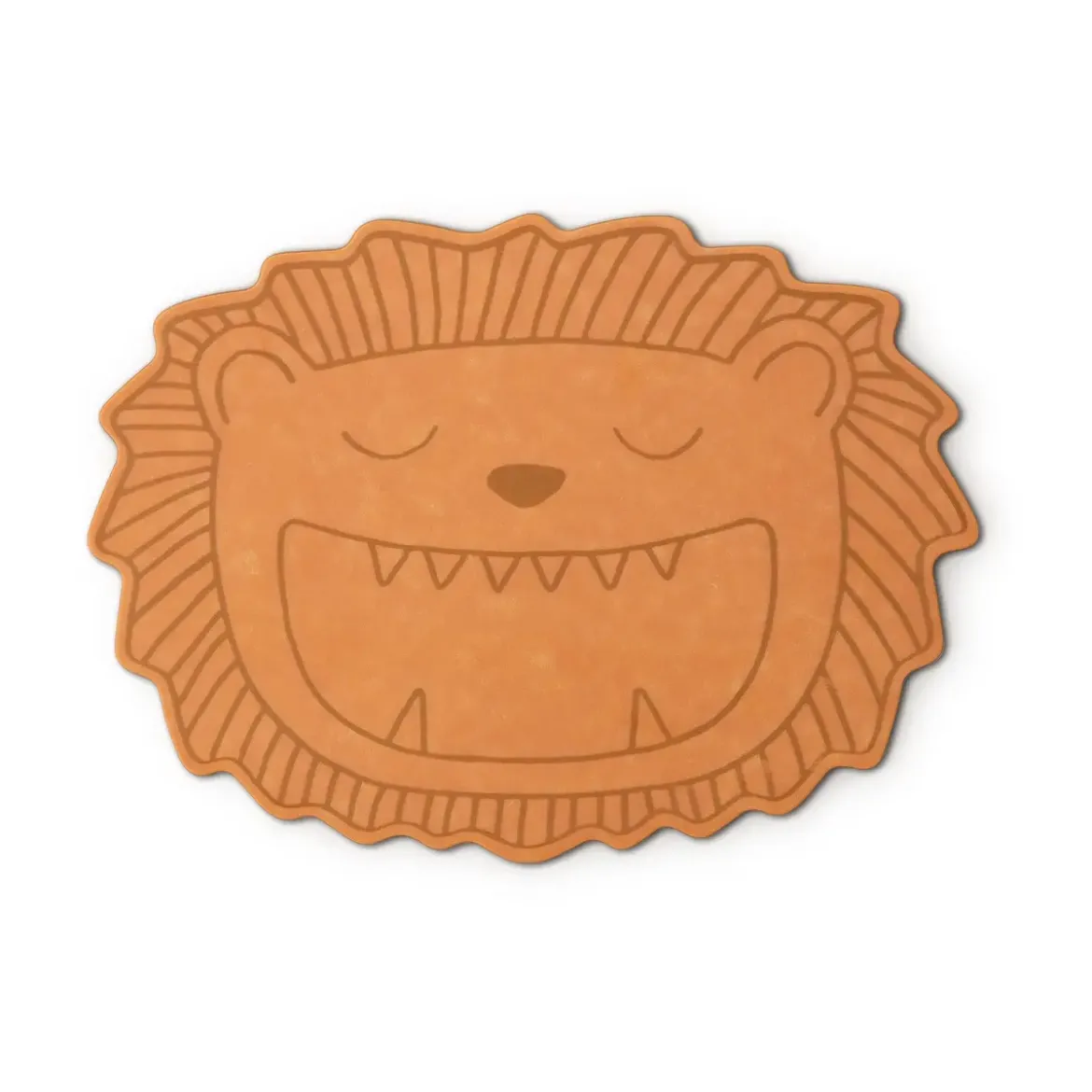 Continenta Kinderbrett Löwe 23x17 cm Duracore Kids braun