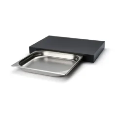 Continenta Multifunktionsbrett 48x33x6 cm Duracore schwarz