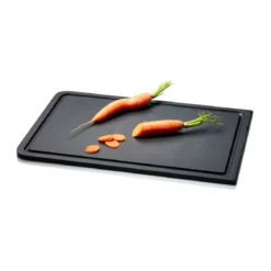 Continenta Tranchierbrett 38x27x1 cm Duracore schwarz
