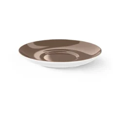 Dibbern Cappuccino-Untertasse 16 cm Solid Color Chocolate