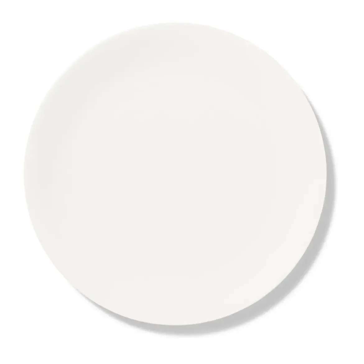 Dibbern Dessertteller 24 cm Fine Bone China Pure weiß