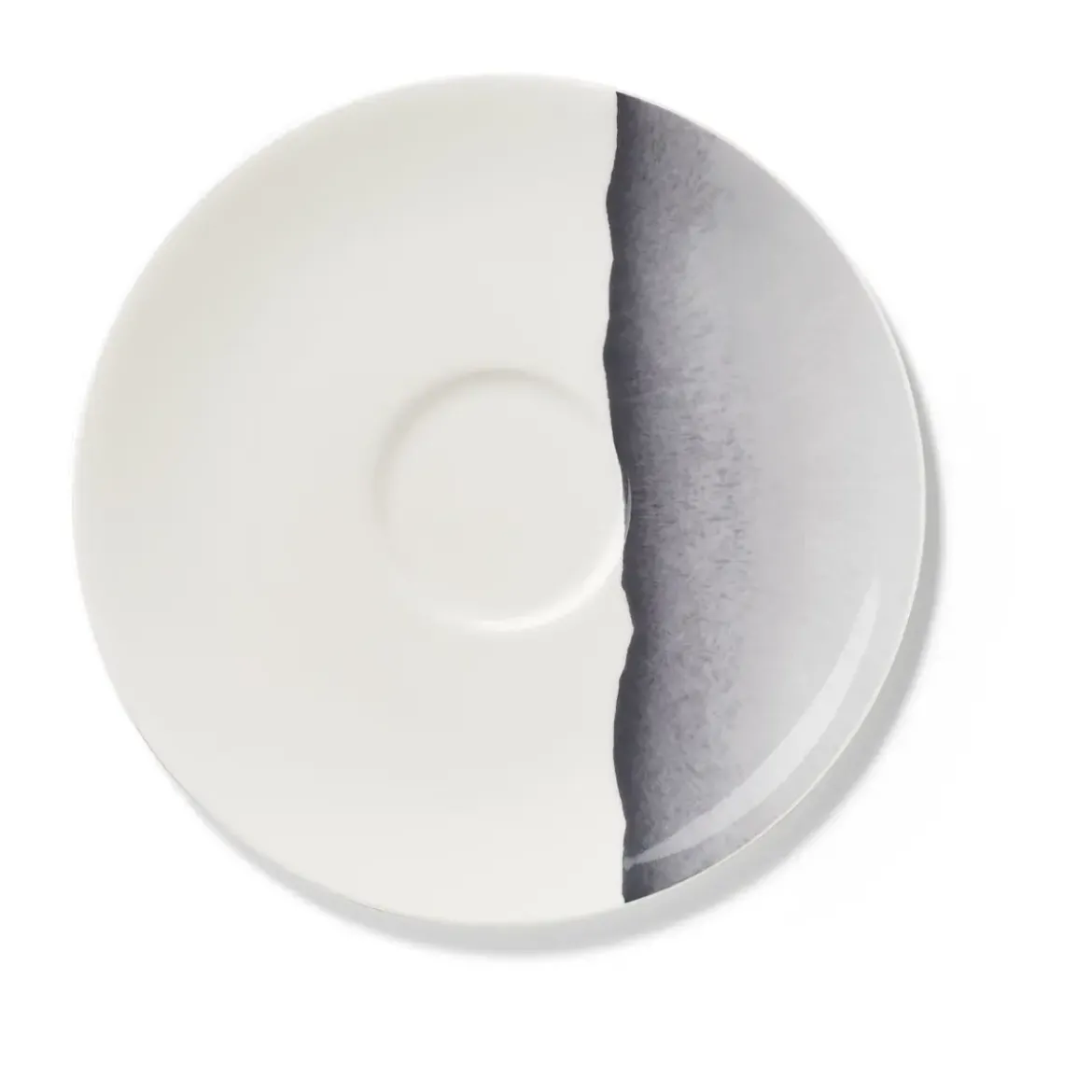 Dibbern Kaffee-Untertasse 16 cm Pure Silhouette Anthrazit