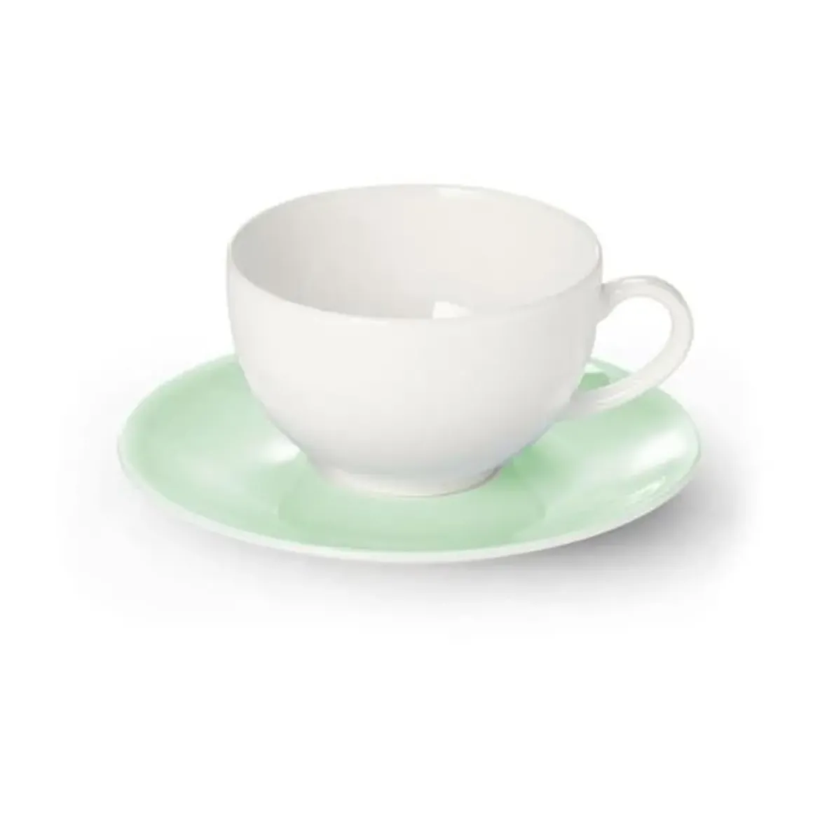 Dibbern Kaffee-Untertasse 16 cm Pastell Mint