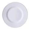 Dibbern Teller flach 21 cm Fahne Solid Color weiss