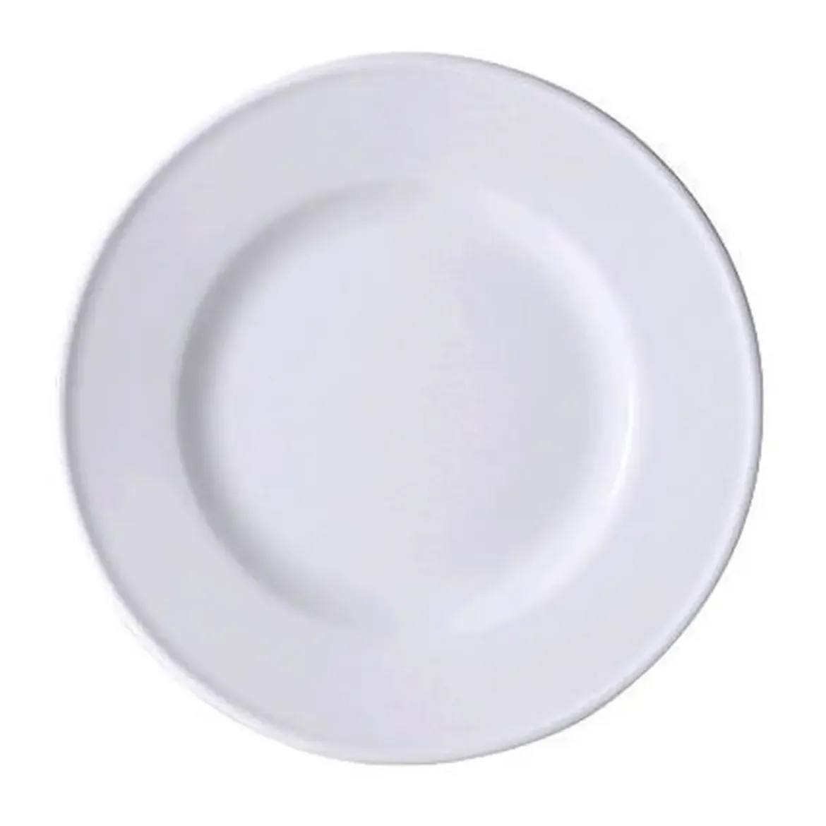 Dibbern Teller flach 21 cm Fahne Solid Color weiss