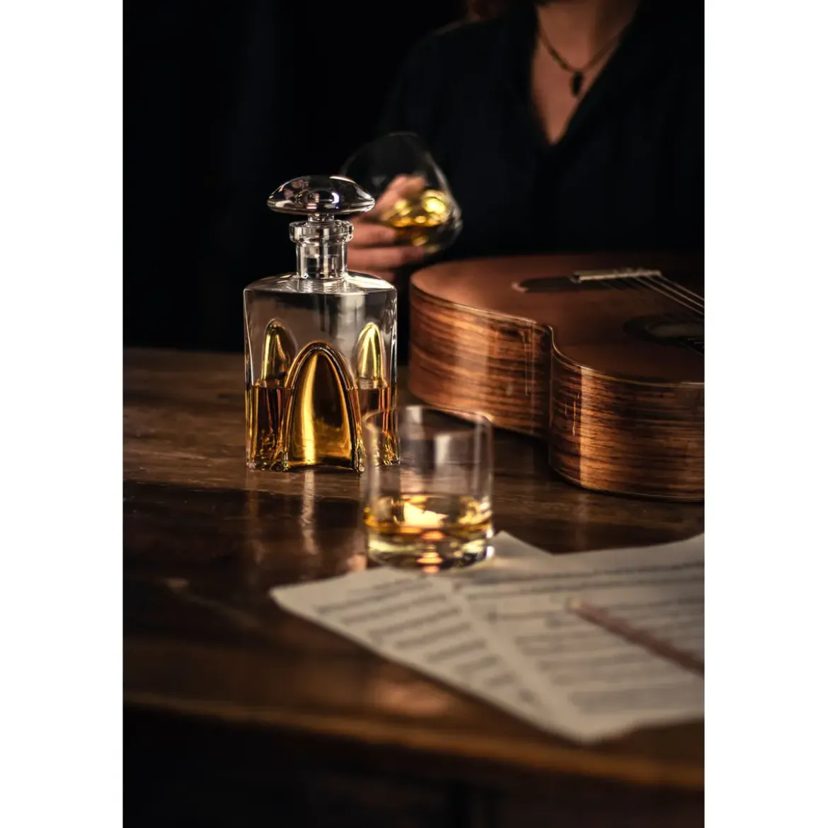 Eisch Karaffe 774/0.75L ND gold Gentleman