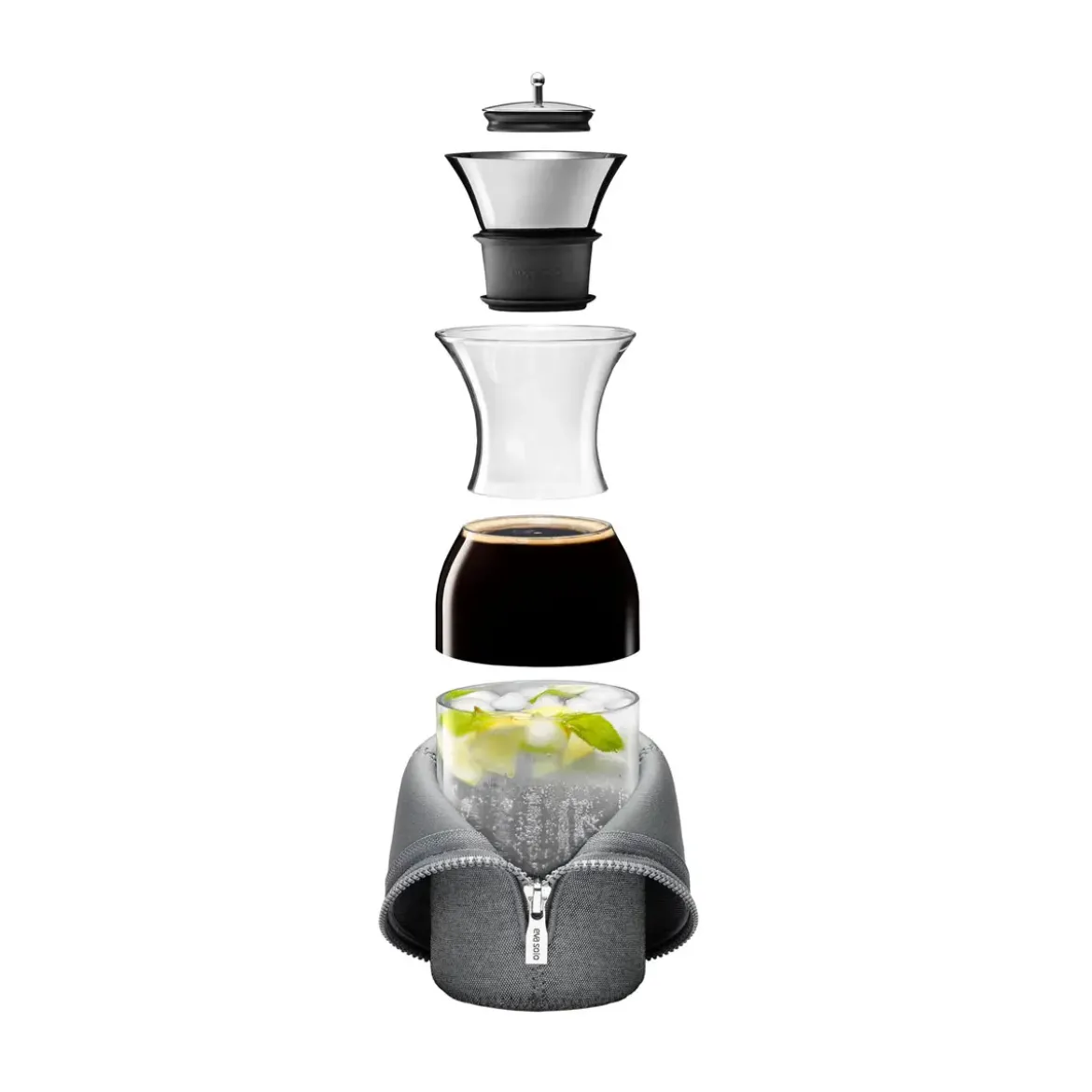 Eva Solo Kühlschrankkaraffe 1 l Dark Grey