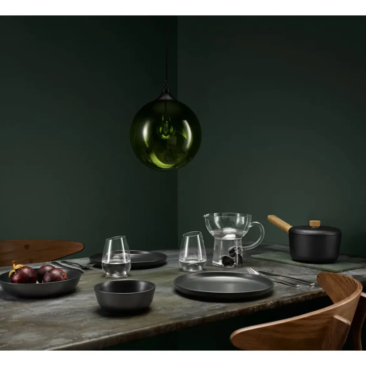 Eva Solo Teller 21 cm Nordic kitchen schwarz