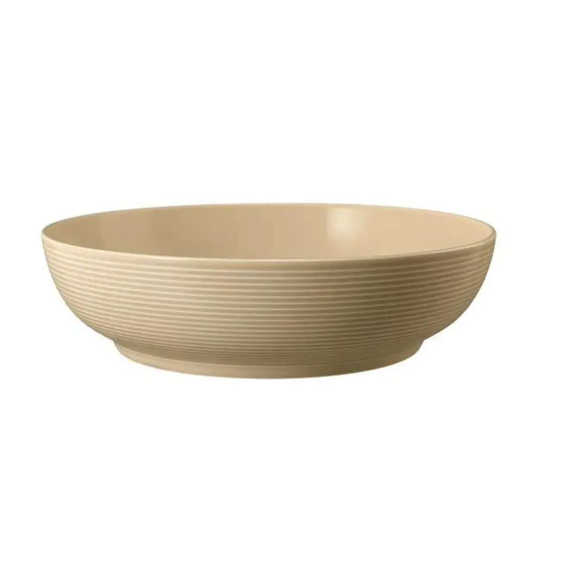 Foodbowl 25 cm Beat sandbeige