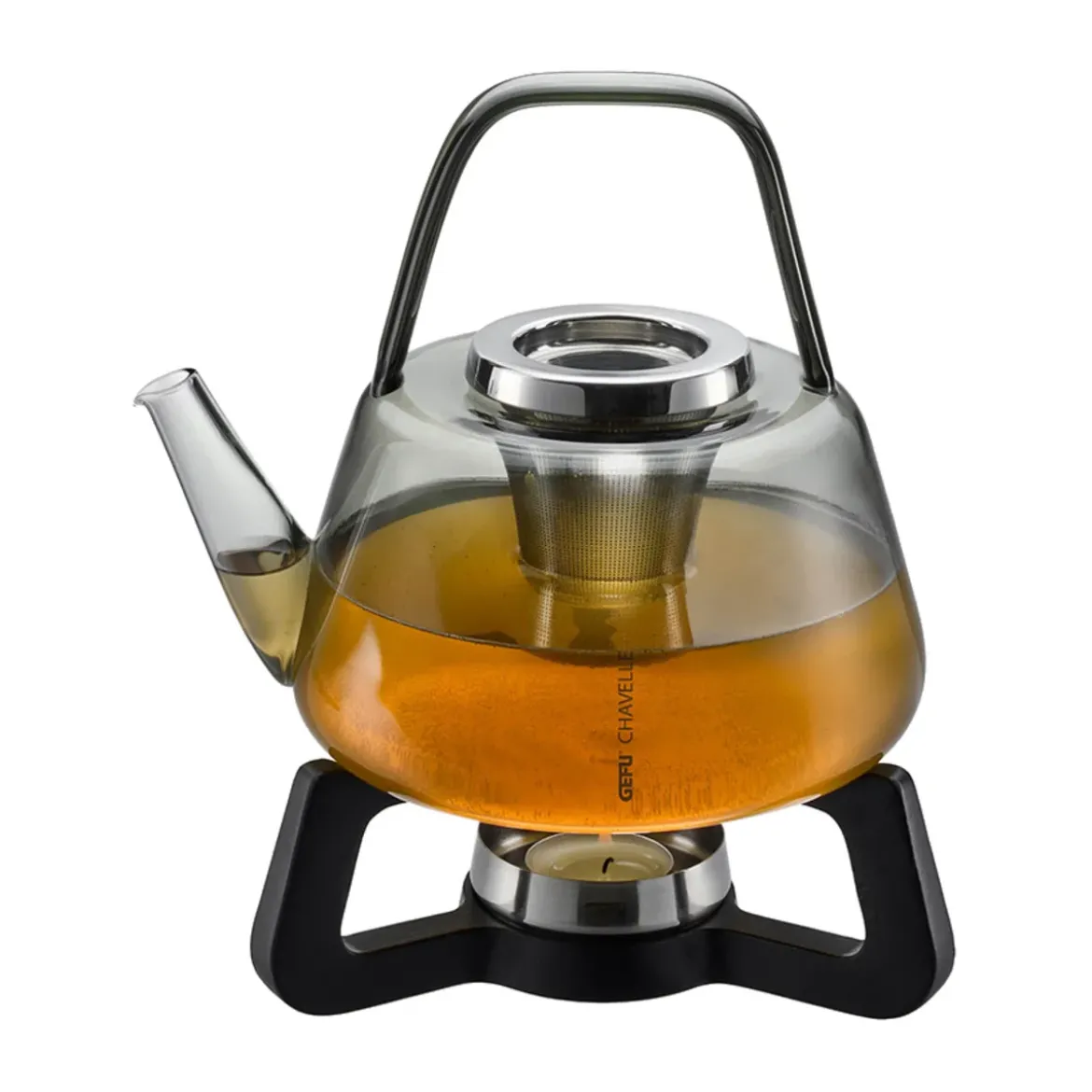 Gefu Chavelle Teekanne mit Stövchen 1,2 l