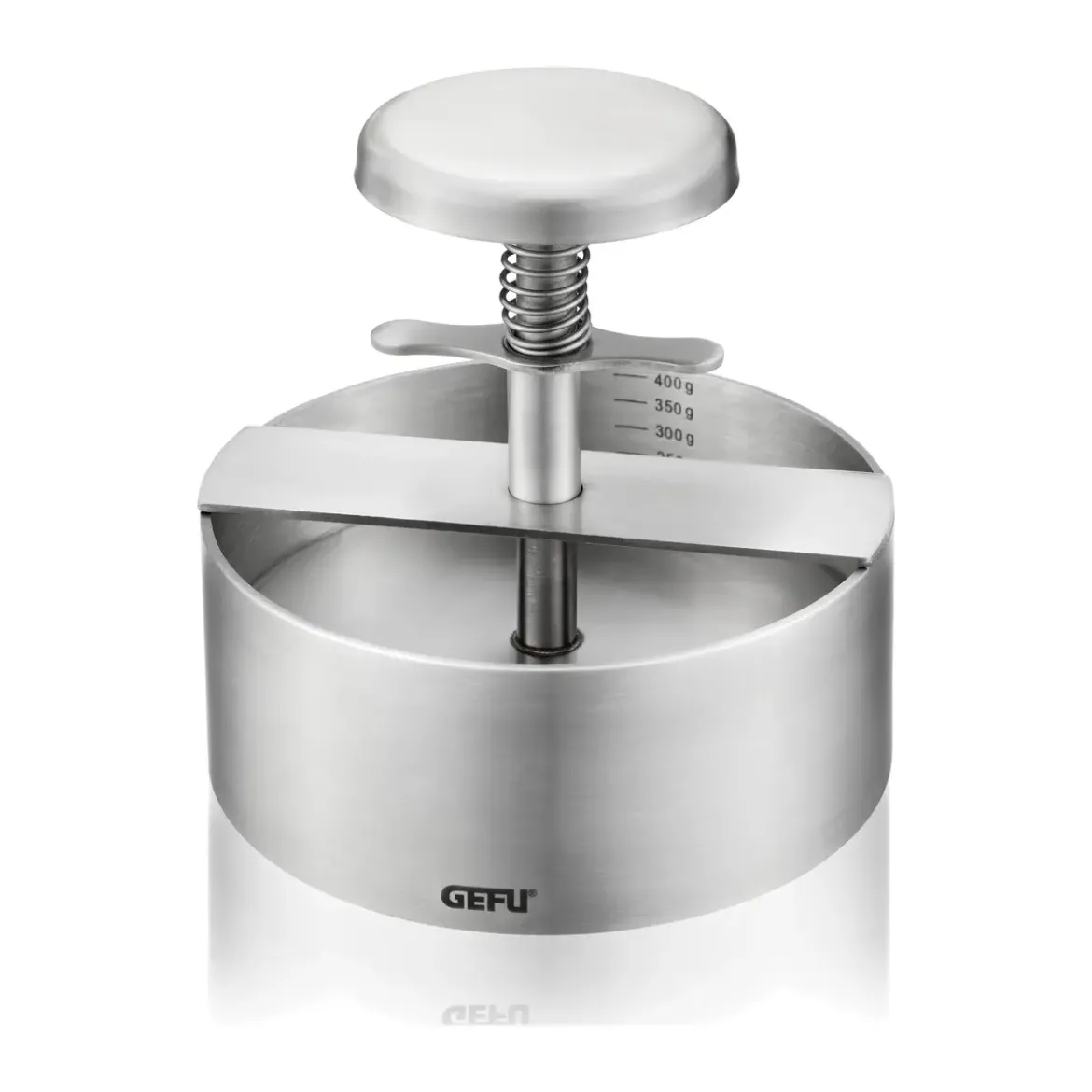 Gefu Profi-Hamburgerpresse Pätti 11 cm silber