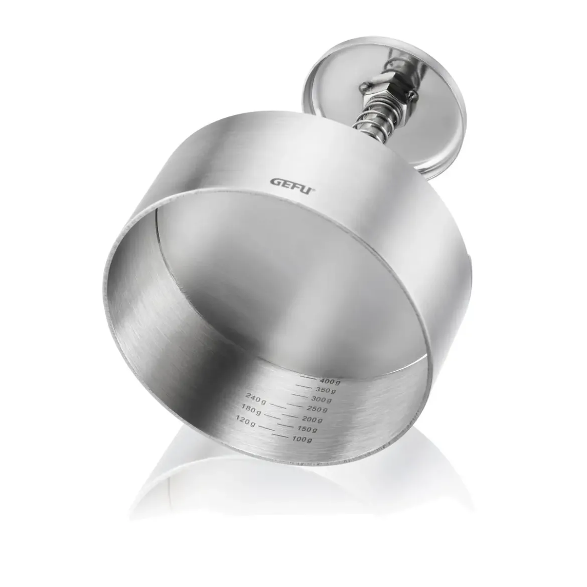 Gefu Profi-Hamburgerpresse Pätti 11 cm silber