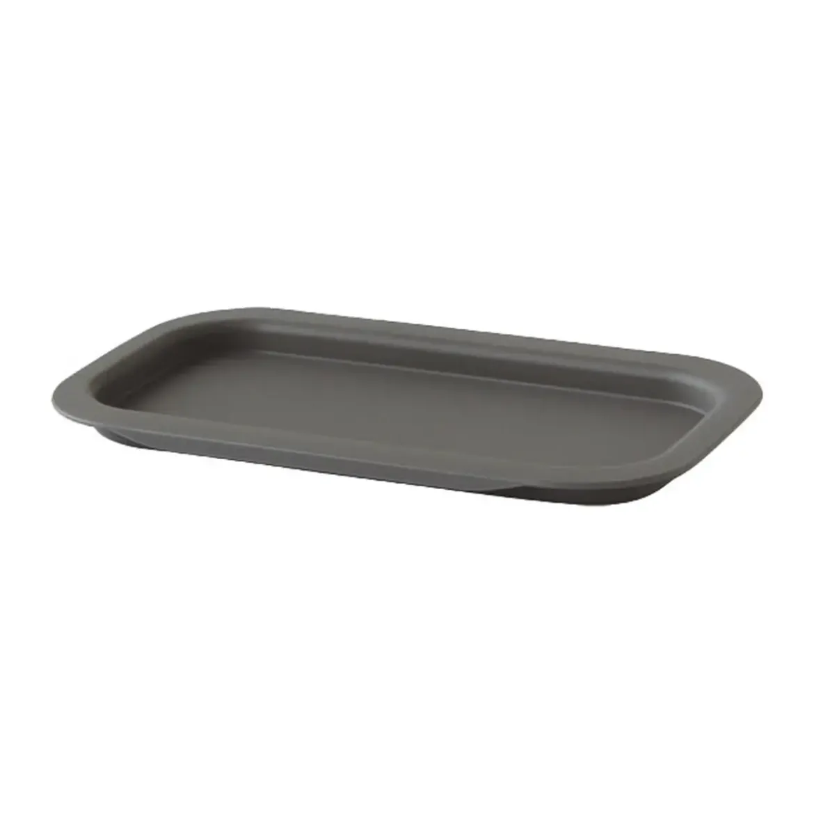 Hachiman Tablett/Deckel S 29x17x2 cm Cestino grau