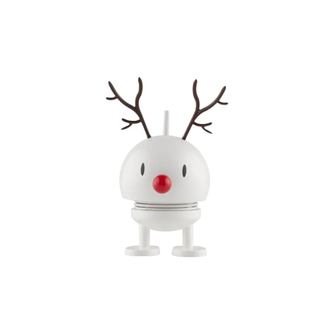 Hoptimist Reindeer Bumble 9 cm Weiß