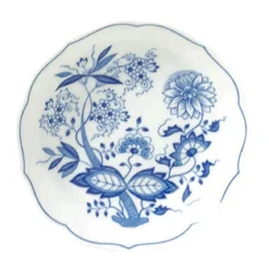 Hutschenreuther Kaffee-Untertasse 14 cm Blau Zwiebelmuster