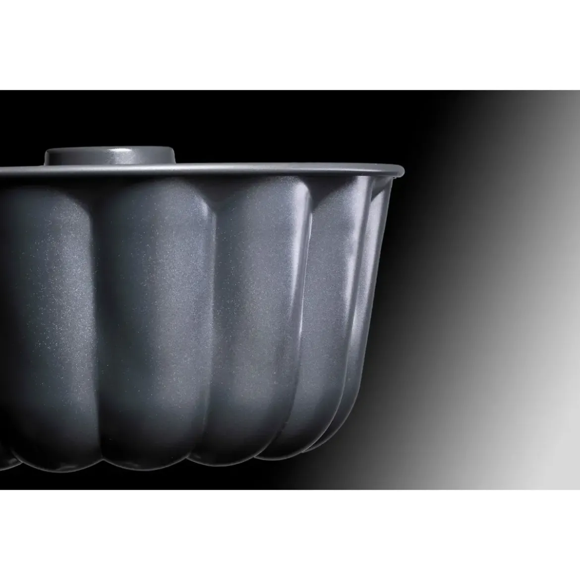 Kaiser Gugelhupfform 24 cm La Forme Plus schwarz