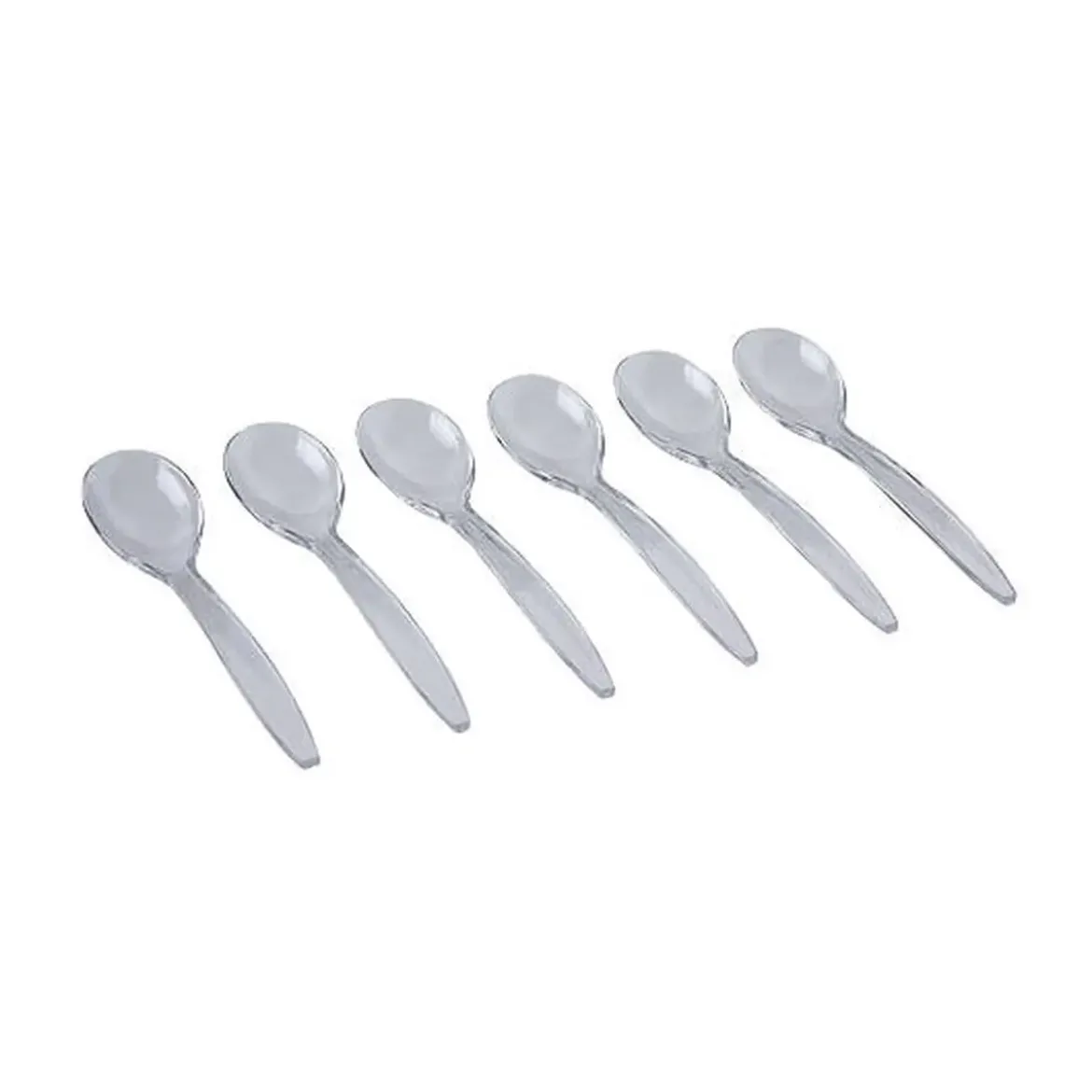 Kayser Georg Eierlöffel 6er-Set Acryl klar