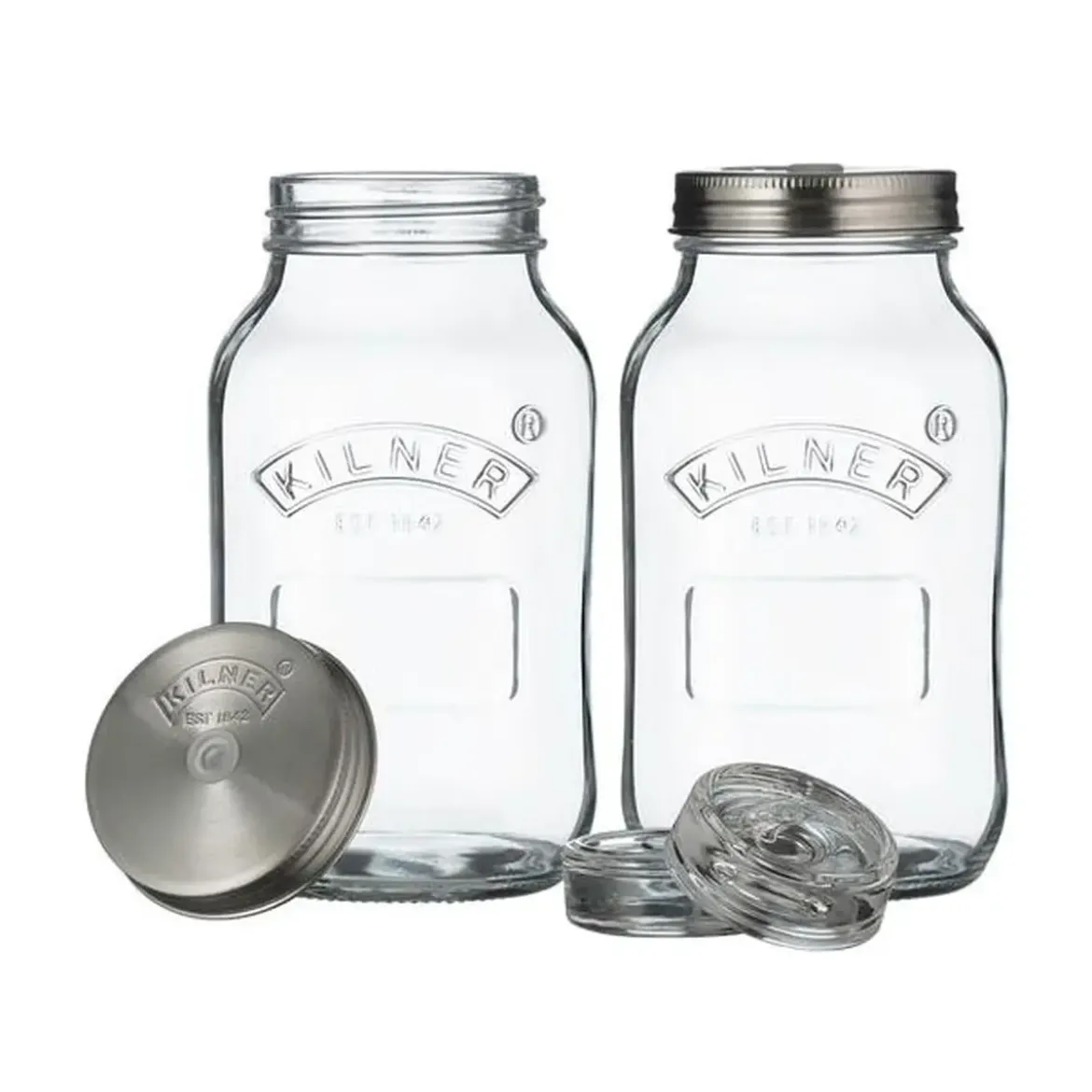 Kilner Fermentier-Set 2-tlg. transparent