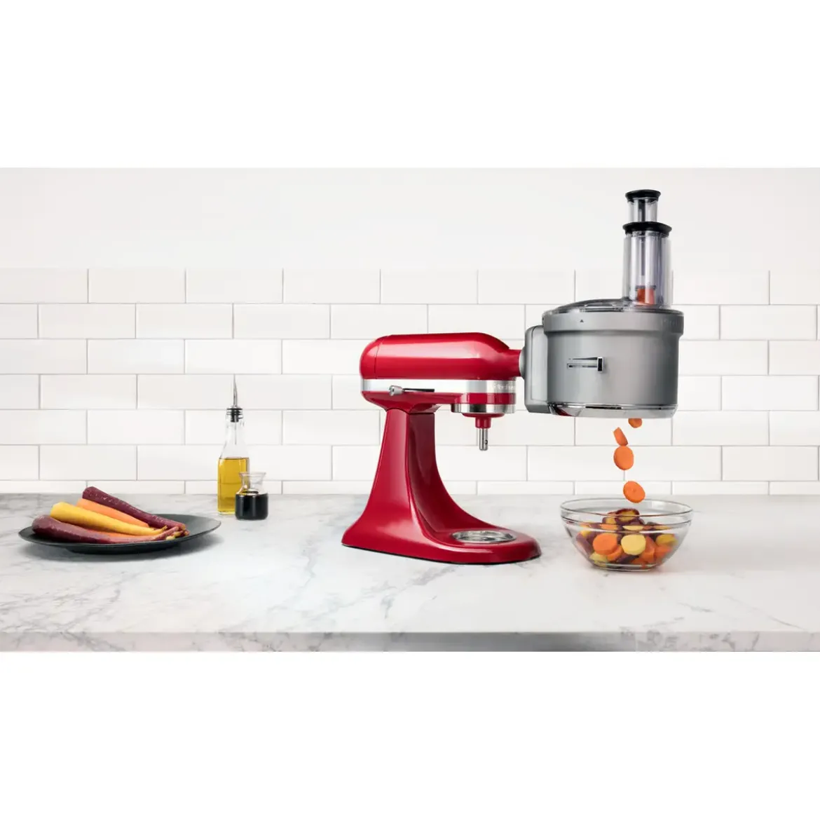KitchenAid Food-Processor-Vorsatz 5KSM2FPA zu Küchenmaschine
