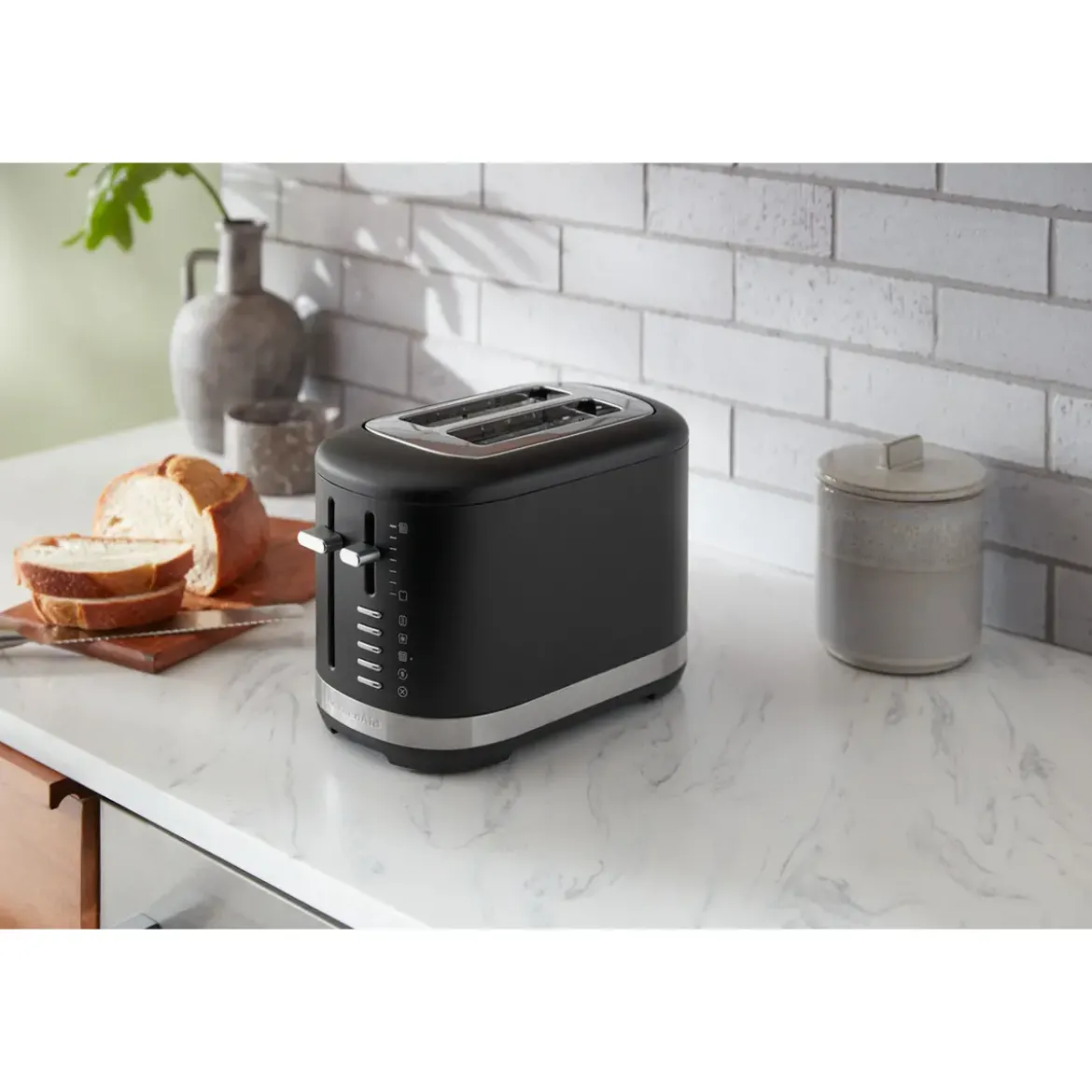 KitchenAid 2-Scheiben-Toaster 31 cm 980 W Matt Schwarz